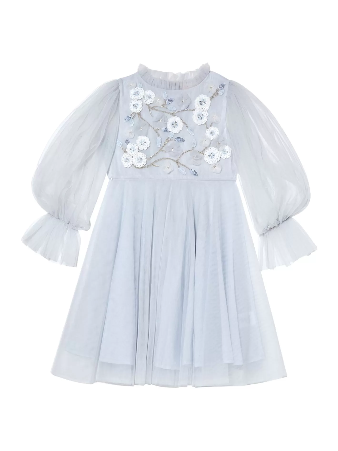 Dresses<Tutu du Monde Angelic Tulle Dress Silverlite