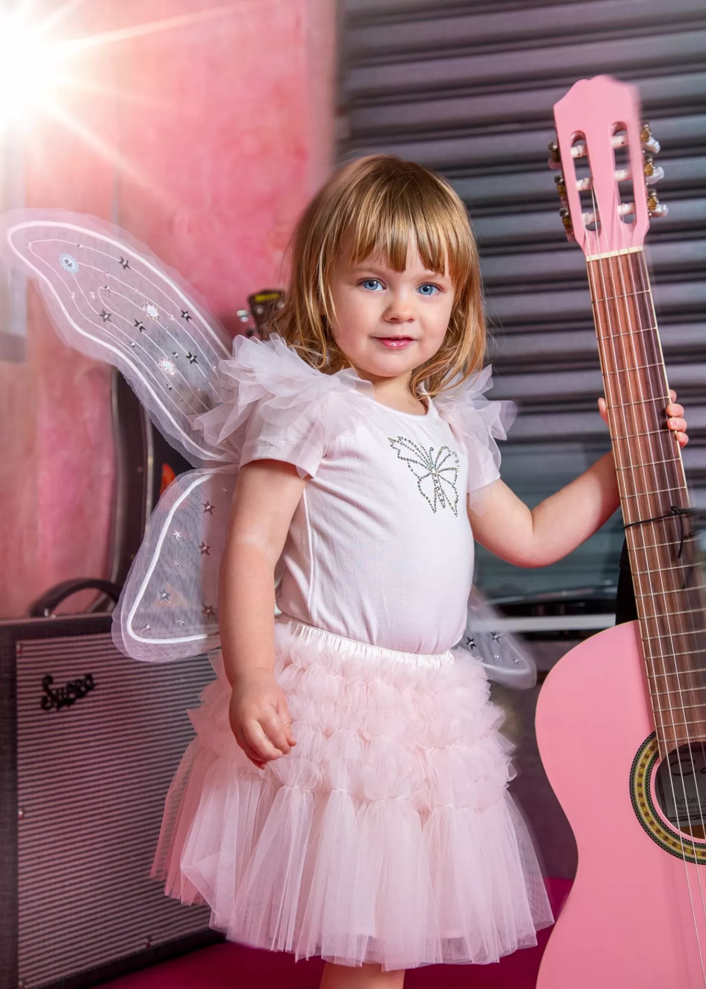 Bottoms<Tutu du Monde Bebe Glam Rock Skirt Porcelain Pink
