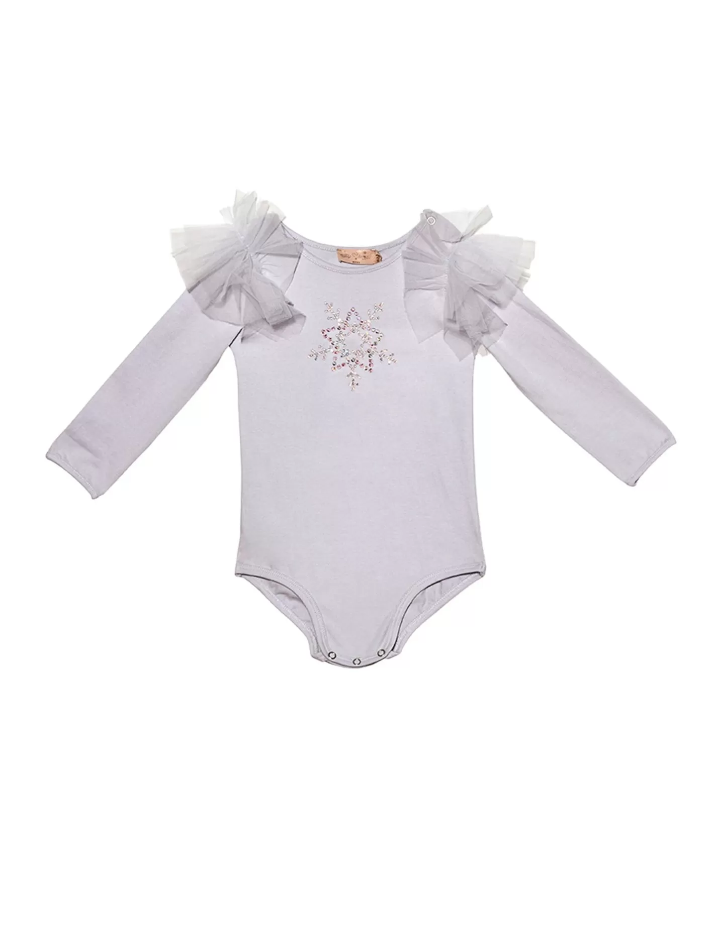 Onesies<Tutu du Monde Bebe Sweet Snowflake Onesie Glimmer Blue