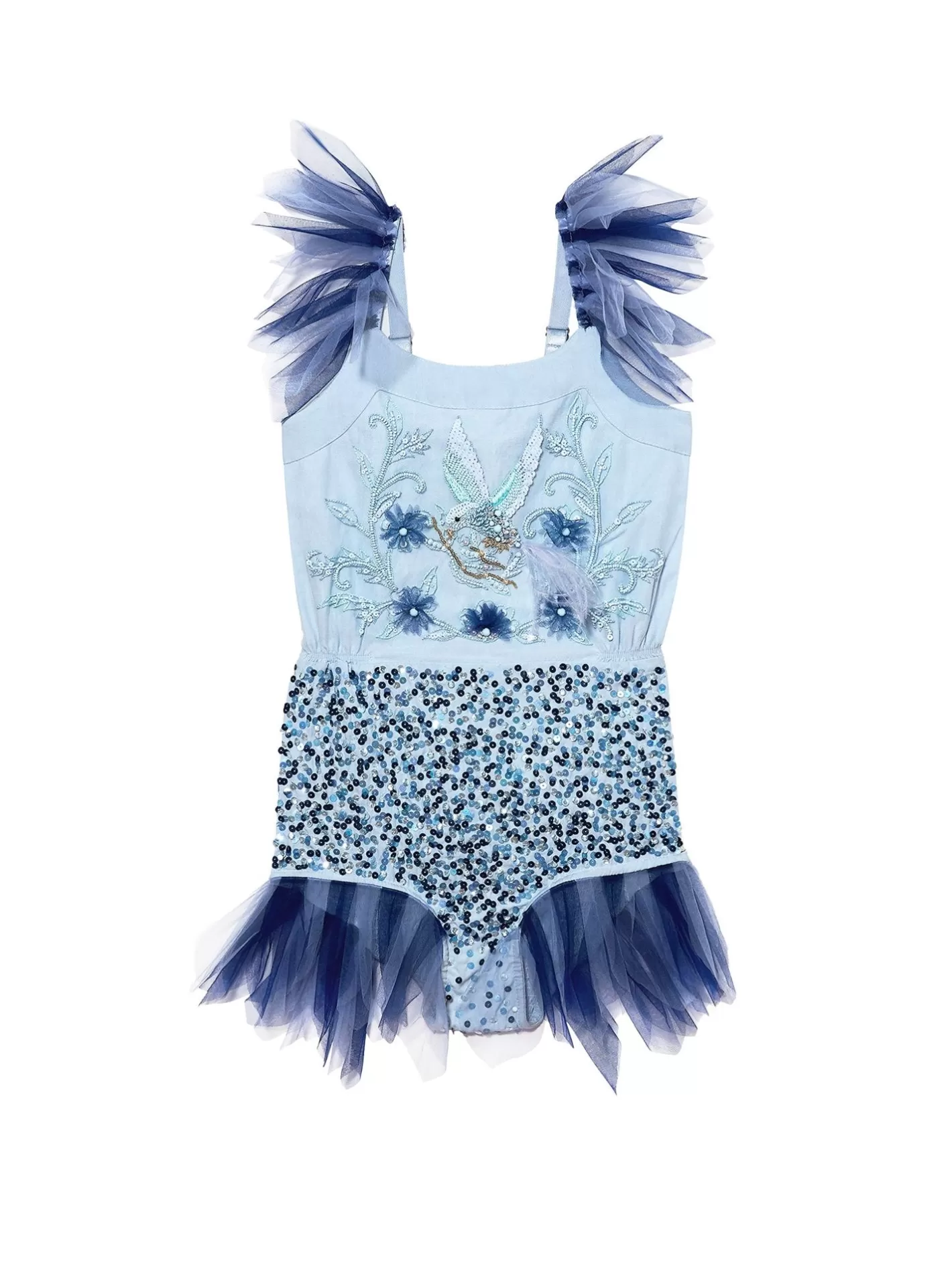 Onesies<Tutu du Monde Bluebird Onesie Blue Chill Mix