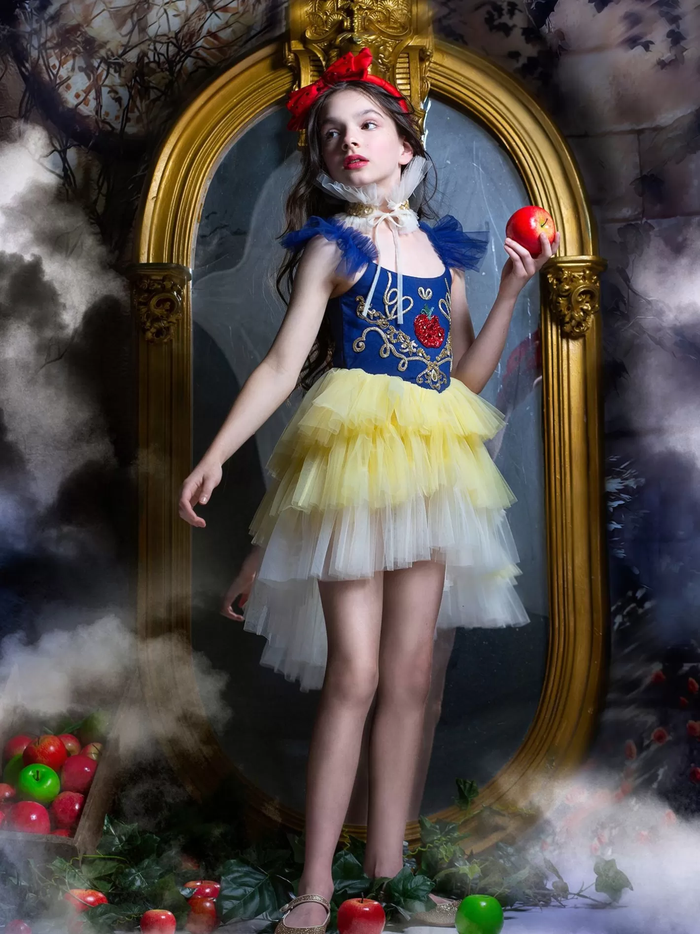 Dresses<Tutu du Monde Disney X Mirror Mirror Tutu Dress Lapis Mix