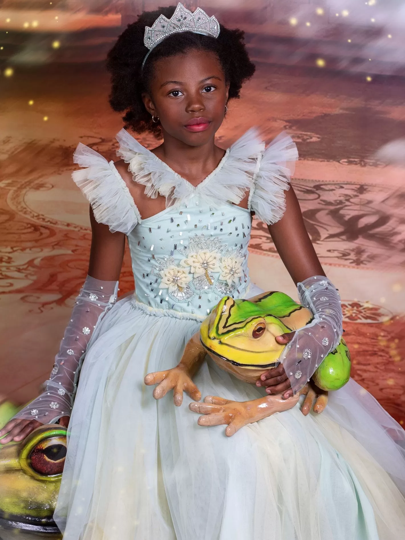 Accessories<Tutu du Monde Disney X Tiana Gloves Dusty Aqua