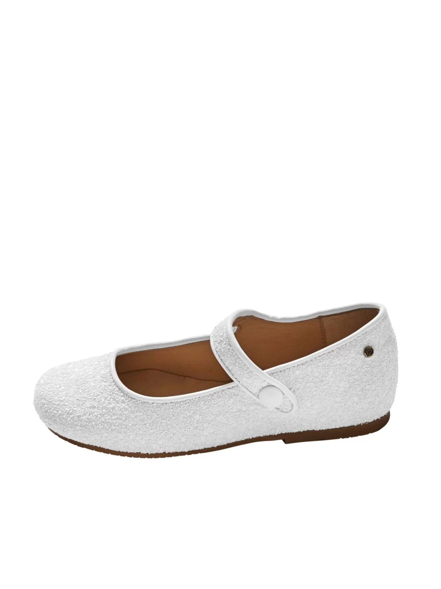 Shoes<Tutu du Monde Robine Single Strap Glitter Ballerina White Mars